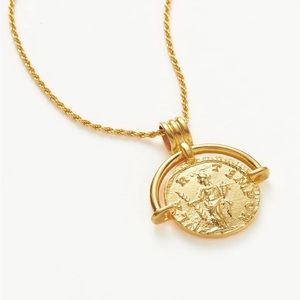 MISSOMA Lucy Williams Roman Arc Coin Necklace